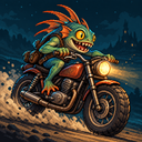 Murloc riding a motorcycle — 2026-10-27 11:04 UTC