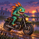 Murloc riding a motorcycle — 2026-10-27 12:01 UTC