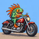 Murloc riding a motorcycle — 2026-10-27 13:58 UTC