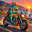 Murloc riding a motorcycle — 2026-10-27 17:06 UTC