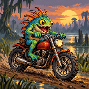 Murloc riding a motorcycle — 2026-10-27 20:00 UTC