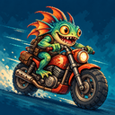 Murloc riding a motorcycle — 2026-10-27 23:05 UTC