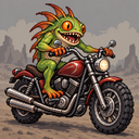 Murloc riding a motorcycle — 2026-10-27 23:05 UTC