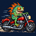 Murloc riding a motorcycle — 2026-10-28 02:07 UTC