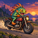 Murloc riding a motorcycle — 2026-10-28 07:06 UTC