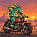 Murloc riding a motorcycle — 2026-10-28 07:07 UTC