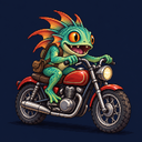 Murloc riding a motorcycle — 2026-10-05 12:04 UTC