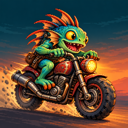Murloc riding a motorcycle — 2026-10-28 09:07 UTC