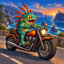 Murloc riding a motorcycle — 2026-10-28 17:07 UTC