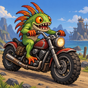 Murloc riding a motorcycle — 2026-10-28 20:09 UTC