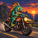 Murloc riding a motorcycle — 2026-10-05 13:04 UTC