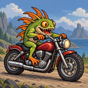 Murloc riding a motorcycle — 2026-10-29 00:00 UTC