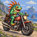 Murloc riding a motorcycle — 2026-10-29 07:59 UTC