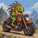 Murloc riding a motorcycle — 2026-10-29 08:00 UTC