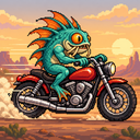 Murloc riding a motorcycle — 2026-10-29 08:00 UTC