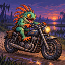 Murloc riding a motorcycle — 2026-10-29 18:06 UTC