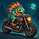 Murloc riding a motorcycle — 2026-10-29 22:02 UTC