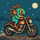 Murloc riding a motorcycle — 2026-10-30 00:10 UTC