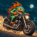 Murloc riding a motorcycle — 2026-10-30 06:00 UTC