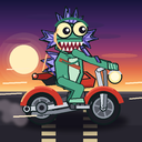 Murloc riding a motorcycle — 2026-10-05 15:05 UTC