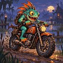 Murloc riding a motorcycle — 2026-10-05 16:04 UTC
