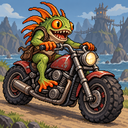 Murloc riding a motorcycle — 2026-10-30 17:00 UTC