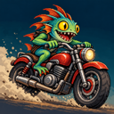 Murloc riding a motorcycle — 2026-10-30 22:01 UTC