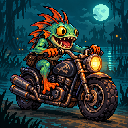Murloc riding a motorcycle — 2026-10-31 02:04 UTC