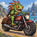 Murloc riding a motorcycle — 2026-10-03 07:02 UTC