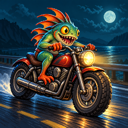 Murloc riding a motorcycle — 2026-10-31 05:02 UTC