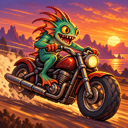 Murloc riding a motorcycle — 2026-10-31 06:57 UTC