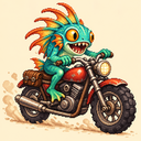 Murloc riding a motorcycle — 2026-10-31 11:58 UTC