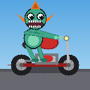 Murloc riding a motorcycle — 2026-10-31 11:59 UTC