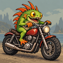 Murloc riding a motorcycle — 2026-10-31 17:00 UTC