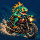 Murloc riding a motorcycle — 2026-10-05 21:03 UTC