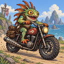 Murloc riding a motorcycle — 2026-10-05 22:02 UTC