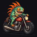 Murloc riding a motorcycle — 2026-10-05 22:03 UTC