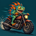 Murloc riding a motorcycle — 2026-10-03 07:02 UTC