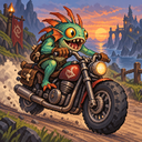 Murloc riding a motorcycle — 2026-10-06 04:03 UTC