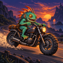 Murloc riding a motorcycle — 2026-10-06 10:03 UTC