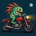 Murloc riding a motorcycle — 2026-10-06 12:03 UTC