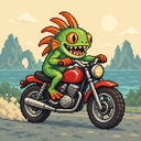Murloc riding a motorcycle — 2026-10-06 16:03 UTC