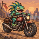 Murloc riding a motorcycle — 2026-10-06 18:02 UTC