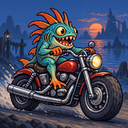 Murloc riding a motorcycle — 2026-10-06 23:02 UTC