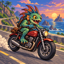 Murloc riding a motorcycle — 2026-10-07 04:03 UTC