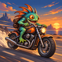 Murloc riding a motorcycle — 2026-10-07 05:03 UTC