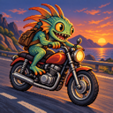 Murloc riding a motorcycle — 2026-10-07 07:03 UTC