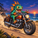 Murloc riding a motorcycle — 2026-10-07 11:04 UTC