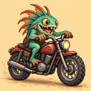 Murloc riding a motorcycle — 2026-10-07 17:03 UTC