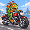 Murloc riding a motorcycle — 2026-10-07 17:03 UTC